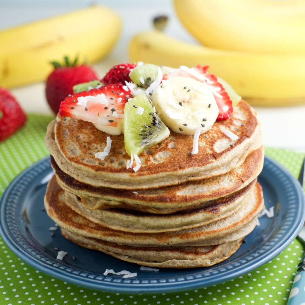 Healthy Breakfast Pancakes
 Banana Smoothie Pancakes Recipe