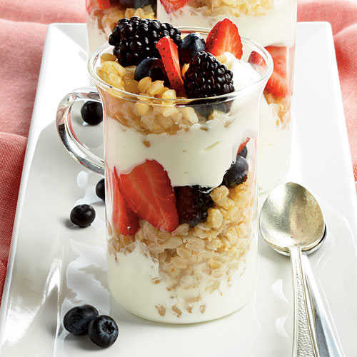 Healthy Breakfast Parfait Recipes
 MyPlate Inspired Breakfast Recipes Cooking Light