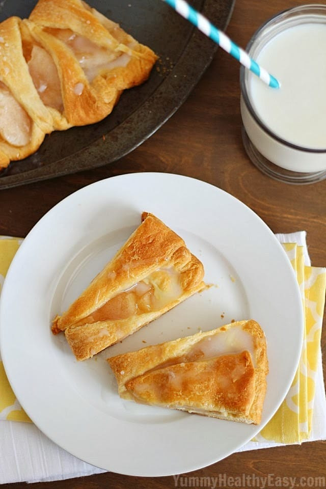 Healthy Breakfast Pastries
 Apple Cream Cheese Breakfast Pastry Yummy Healthy Easy