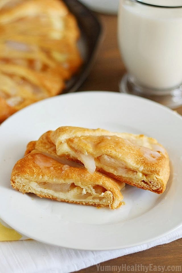 Healthy Breakfast Pastries
 Apple Cream Cheese Breakfast Pastry Yummy Healthy Easy