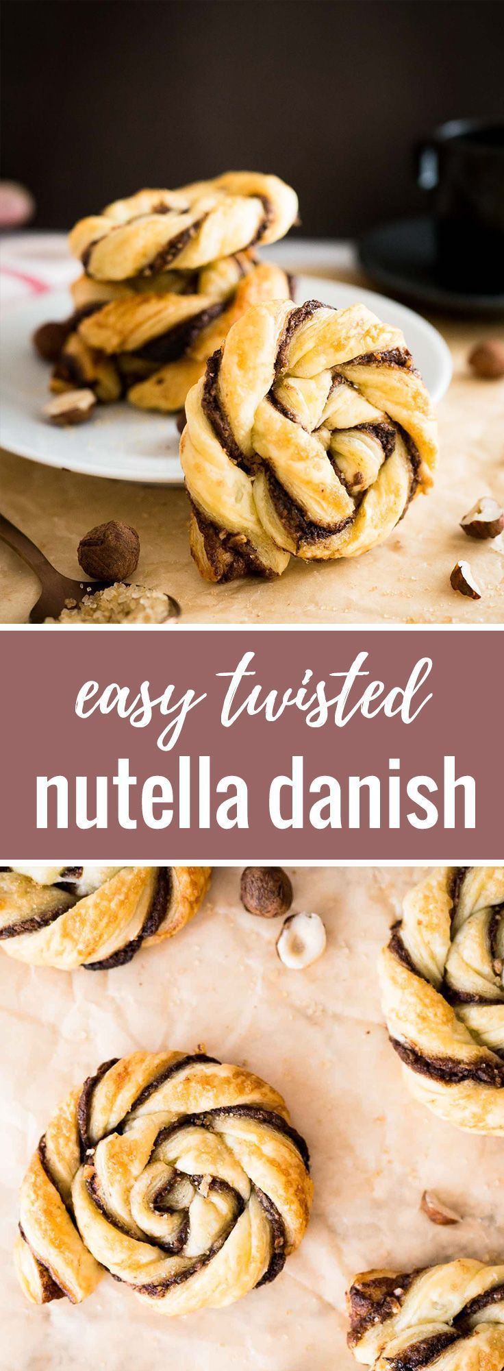 Healthy Breakfast Pastries
 Nutella Danish Delicious and easy puff pastry breakfast