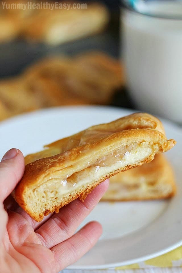 Healthy Breakfast Pastries top 20 Apple Cream Cheese Breakfast Pastry Yummy Healthy Easy