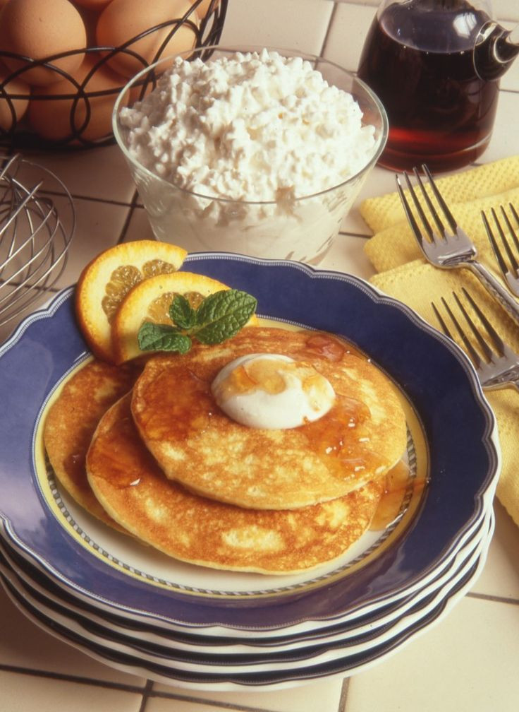 Healthy Breakfast Pinterest
 Cottage Cheese Pancakes recipe breakfast
