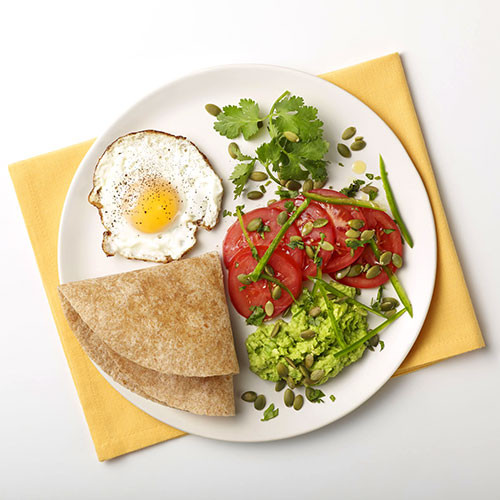 Healthy Breakfast Plate
 Preventing Diabetes with Healthier Eating