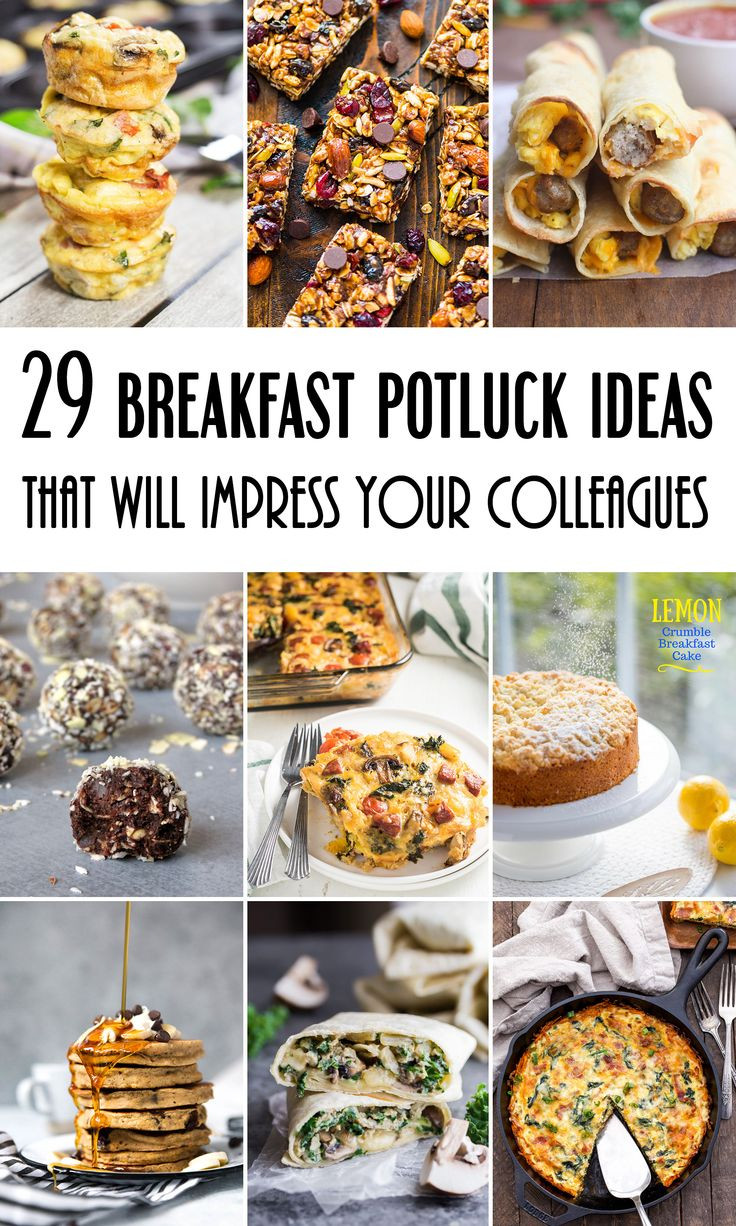 Healthy Breakfast Potluck Ideas
 The 25 best Potluck Ideas on Pinterest