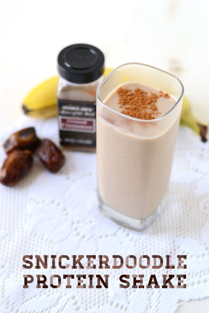Healthy Breakfast Protein Shakes
 Snickerdoodle Protein Shake