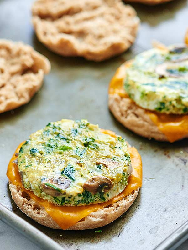 Healthy Breakfast Sandwich
 Healthy Breakfast Sandwich Make Ahead Freezer Friendly