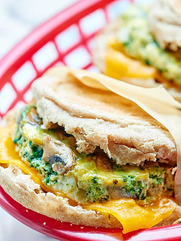 Healthy Breakfast Sandwich
 Healthy Breakfast Sandwich Make Ahead Option