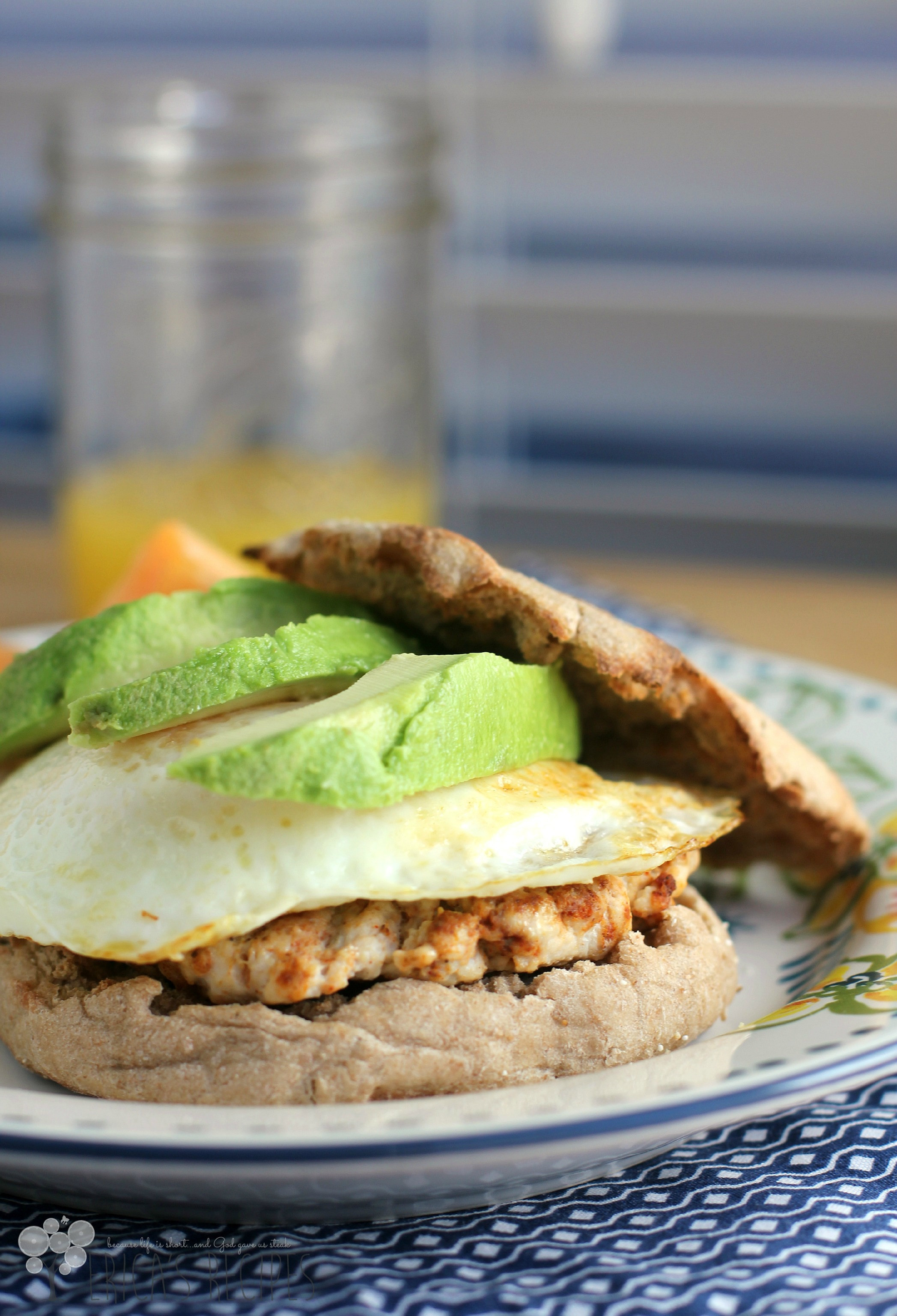 Healthy Breakfast Sandwich Recipes
 Healthy Breakfast Sandwich with Homemade Turkey Chorizo
