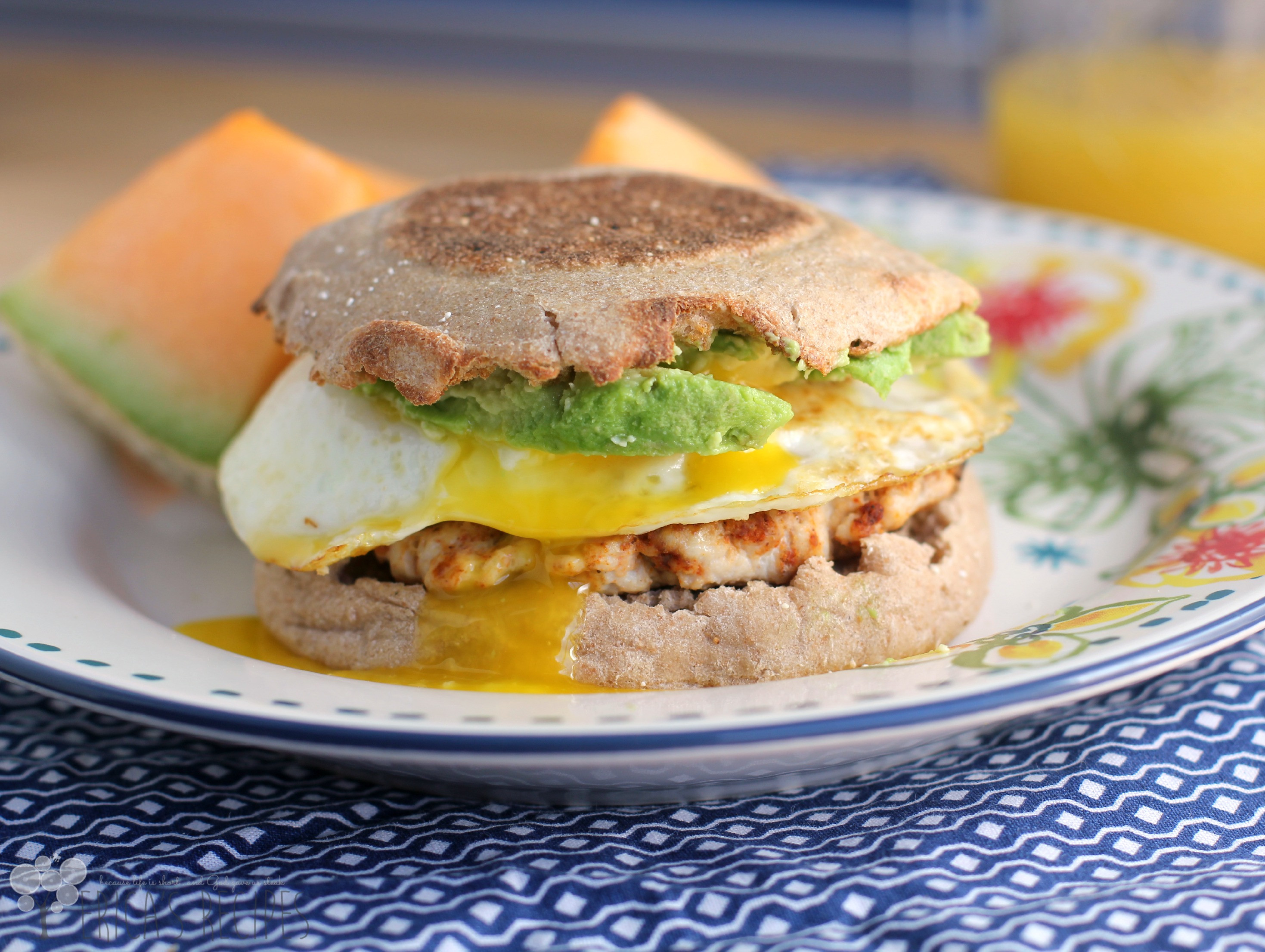 Healthy Breakfast Sandwiches
 Healthy Breakfast Sandwich with Homemade Turkey Chorizo