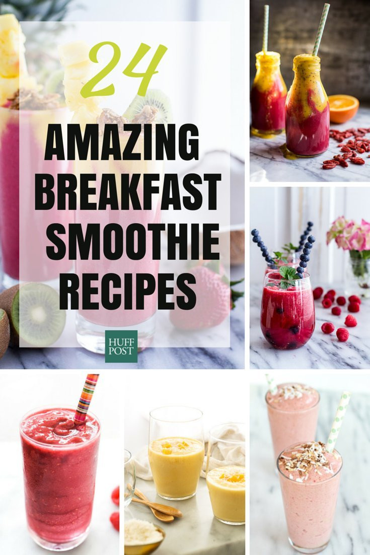 Healthy Breakfast Shake Recipes
 Breakfast Smoothie Recipes That ll Rev Up Your Morning
