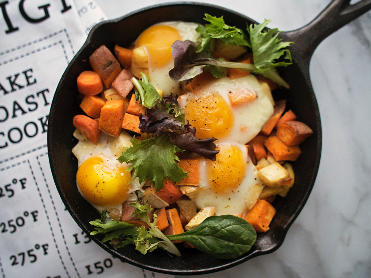 Healthy Breakfast Skillet
 Make This Healthy Breakfast Skillet Recipe for Brunch