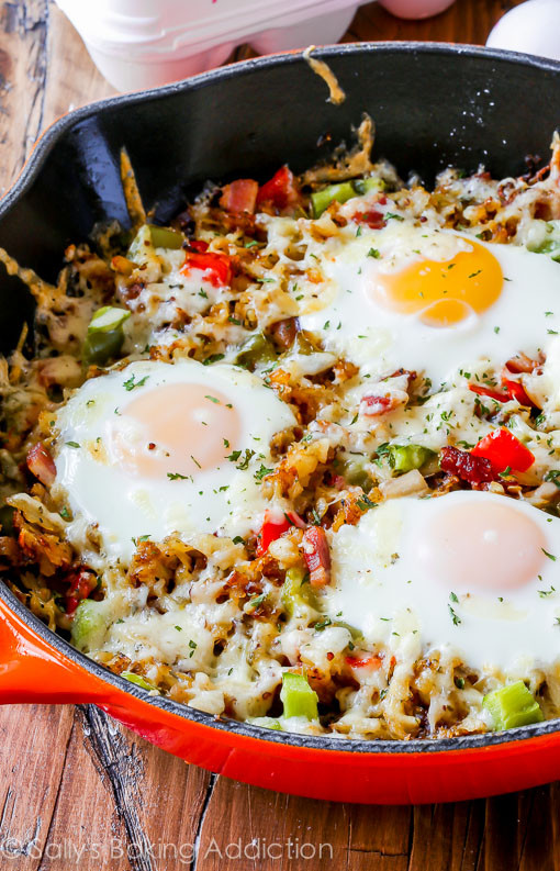 Healthy Breakfast Skillet
 KDR Healthy Eats Crispy Hash Brown Skillet KDR Fitness