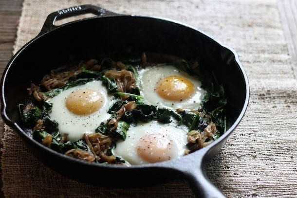 Healthy Breakfast Skillet
 Power Greens Breakfast Skillet