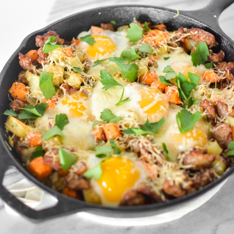 Healthy Breakfast Skillet
 Sweet Potato Breakfast Skillet