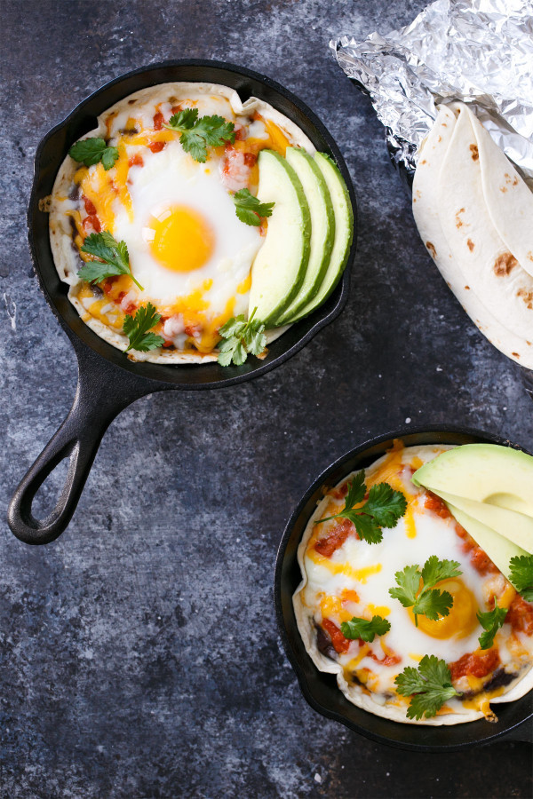 Healthy Breakfast Skillet
 Skillet Huevos Rancheros – Love and Olive Oil