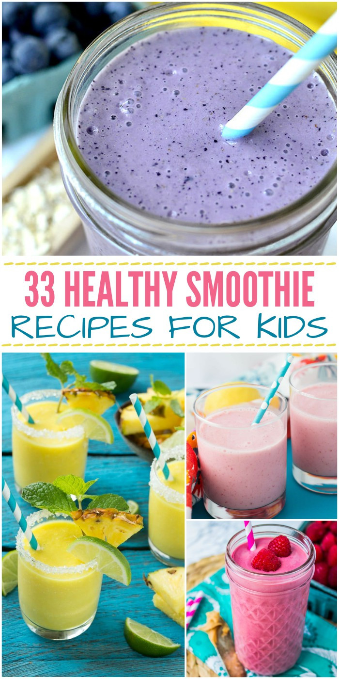 Healthy Breakfast Smoothies For Kids
 33 Healthy Smoothie Recipes for Kids