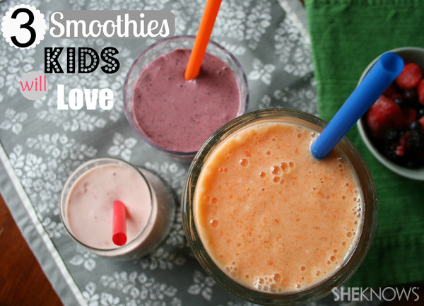 Healthy Breakfast Smoothies For Kids
 Healthy smoothies kids will actually enjoy