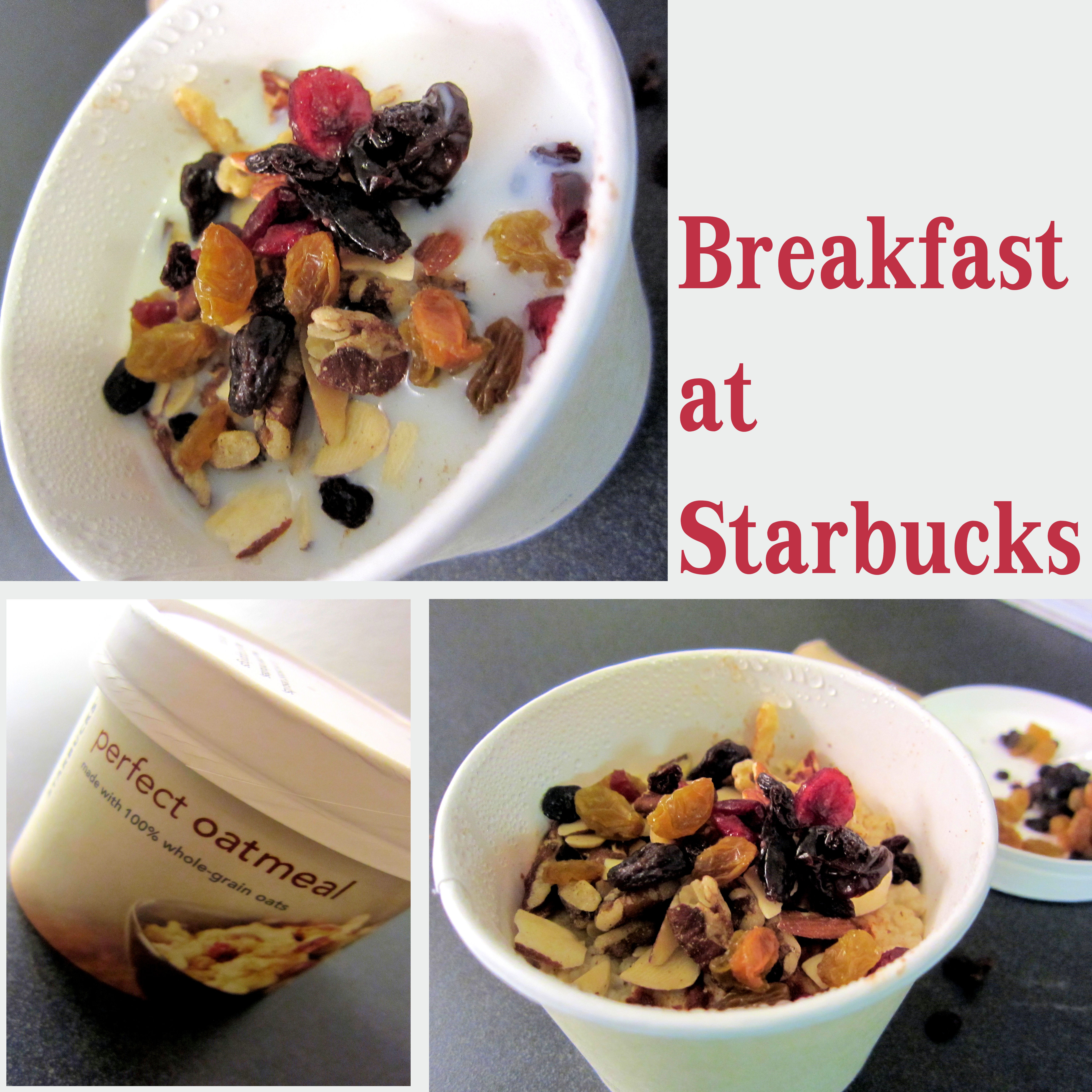 Healthy Breakfast Starbucks
 Breakfast at Starbucks