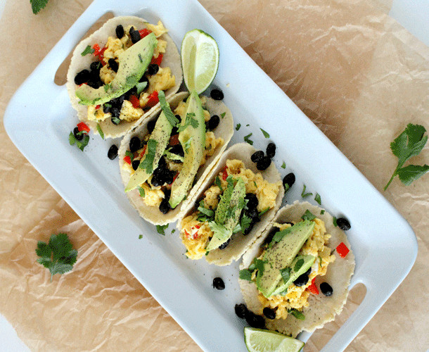 Healthy Breakfast Tacos
 11 Ve arian Recipes for Breakfast Lunch Dinner