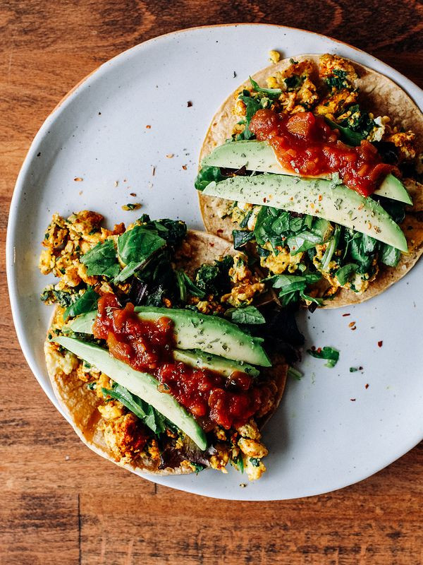 Healthy Breakfast Tacos
 Breakfast Tacos Food Recipes Scrambled Eggs Recipe