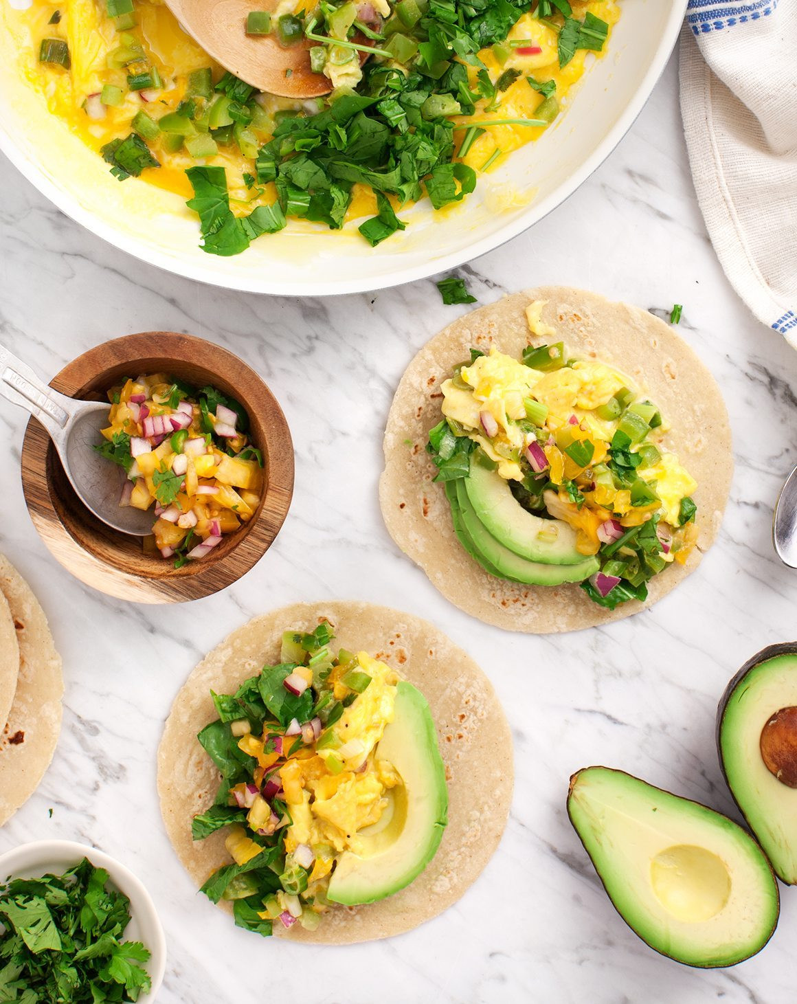 Healthy Breakfast Tacos Recipe
 Healthy Green Breakfast Tacos Recipe Love and Lemons