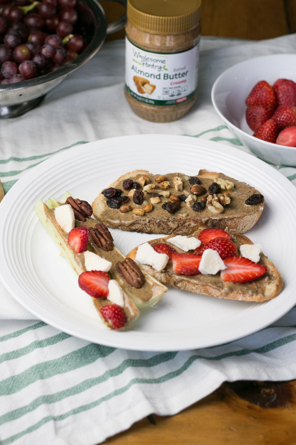 Healthy Breakfast Takeout
 Two Healthy Breakfast Toasts with Almond Butter LeMoine