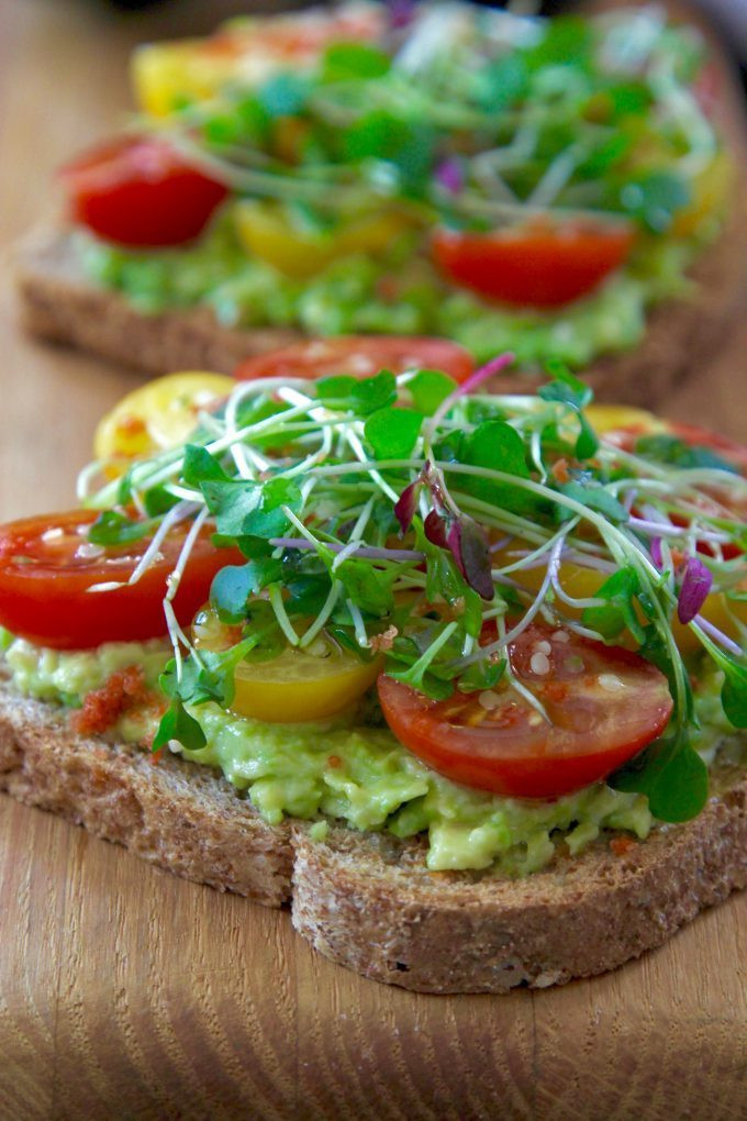 Healthy Breakfast Toast
 Avocado Toast