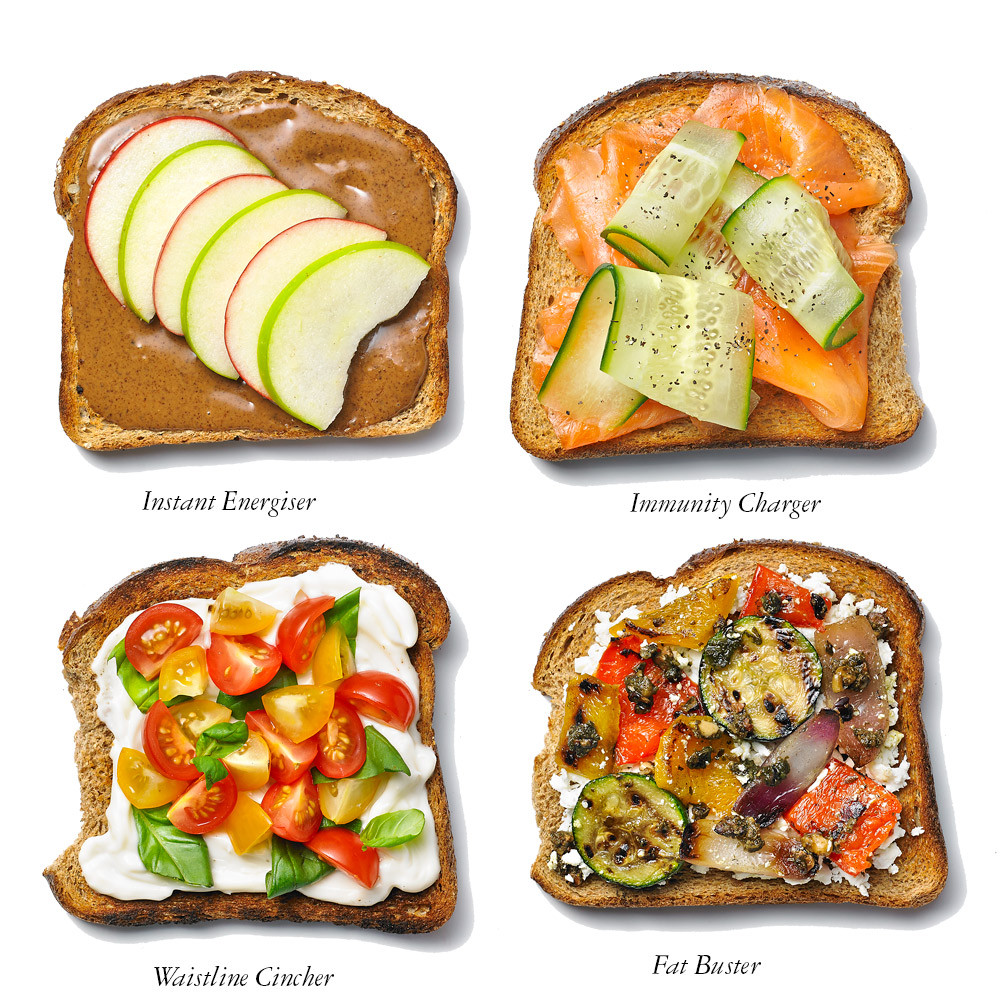 Healthy Breakfast Toast
 Fitnessstudio Abnehmen Essen Und Trinken