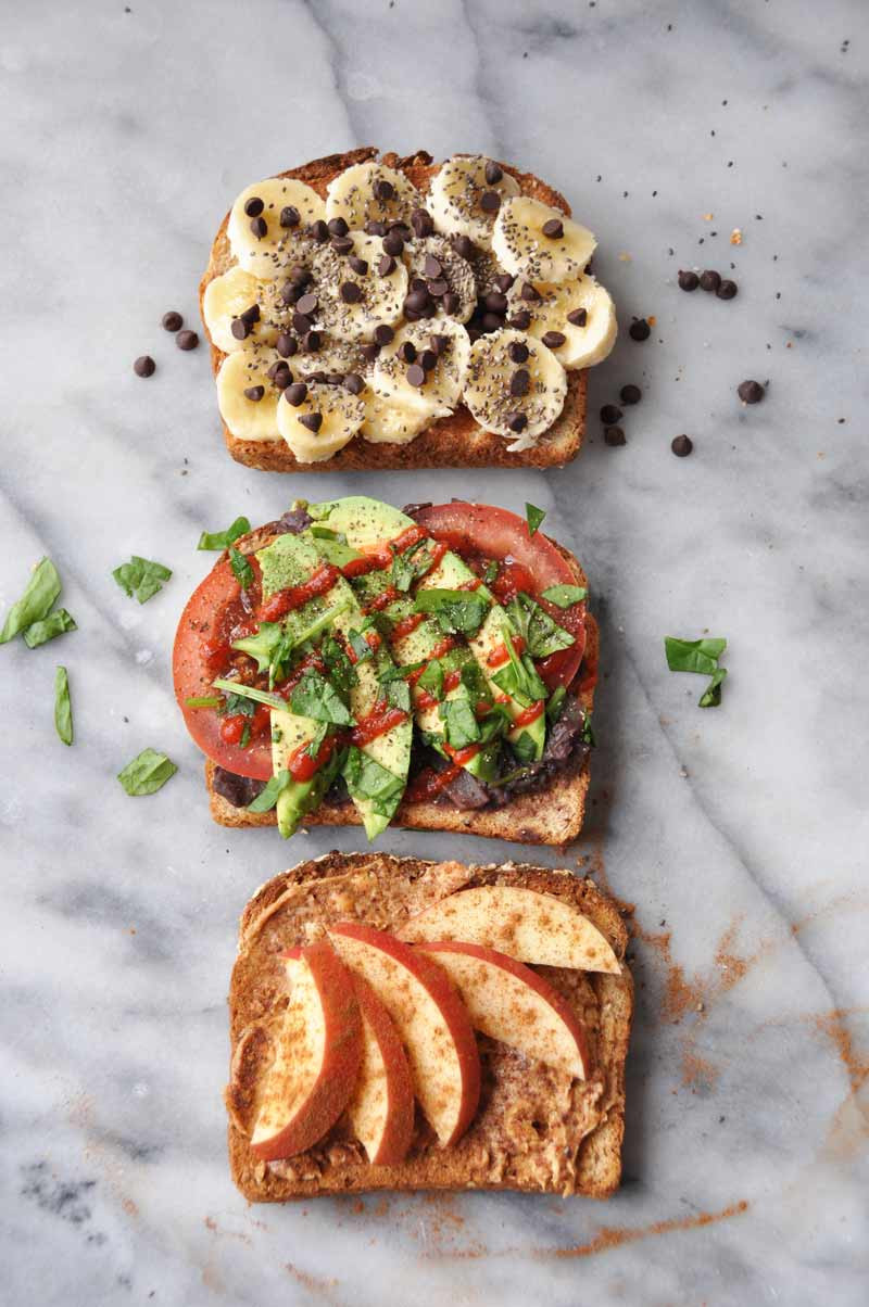 Healthy Breakfast Toast
 Simple Healthy Vegan Breakfast Toast that isn t Boring