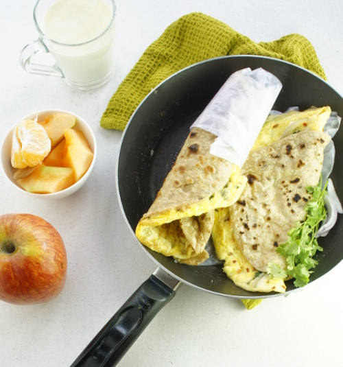 Healthy Breakfast With Eggs
 Healthy & Fast Breakfast Egg Roll