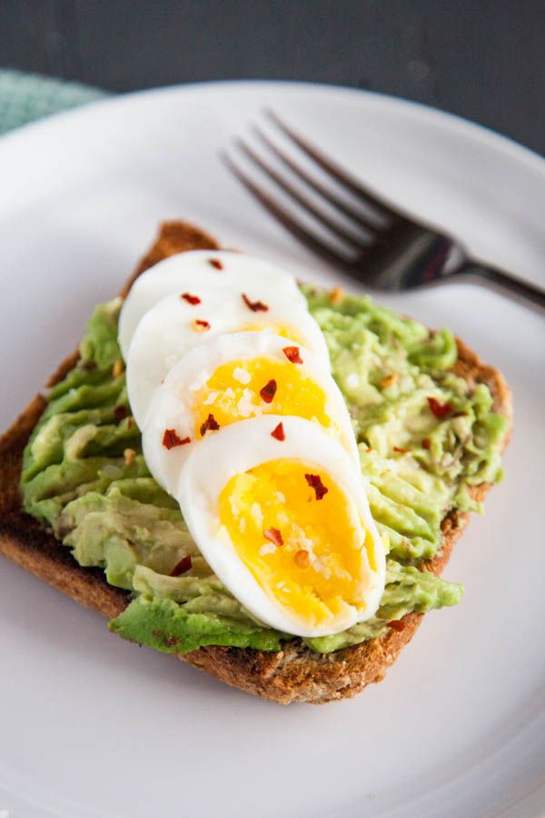 Healthy Breakfast With Hard Boiled Eggs
 Hard Boiled Eggs with Avocado Toast Recipe