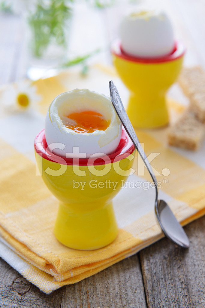 Healthy Breakfast With Hard Boiled Eggs
 Healthy Breakfast Soft Boiled Eggs Stock s