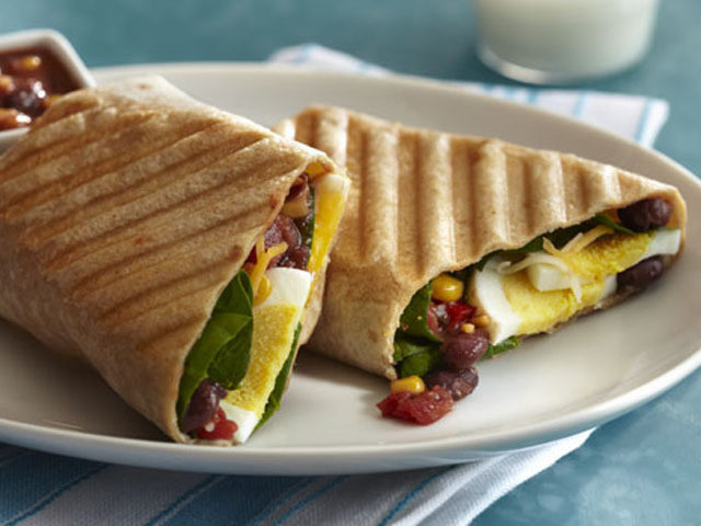 Healthy Breakfast Wrap Recipes
 Breakfast Burrito Panini