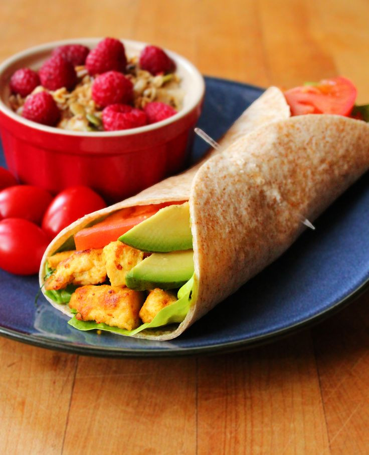 Healthy Breakfast Wrap Recipes
 Scrambled Tofu Breakfast Wrap Recipe