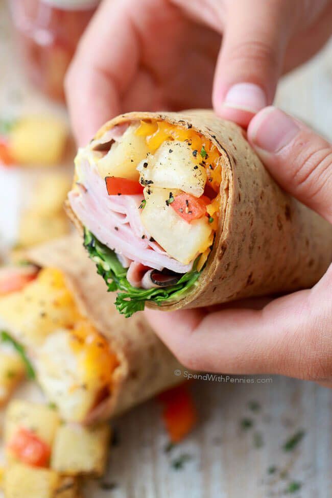 Healthy Breakfast Wraps
 25 best ideas about No Heat Lunch on Pinterest