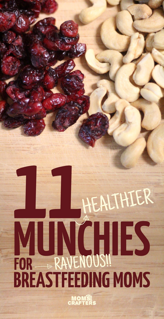 Healthy Breastfeeding Snacks
 11 Healthier Snacks for Breastfeeding Moms Moms and Crafters