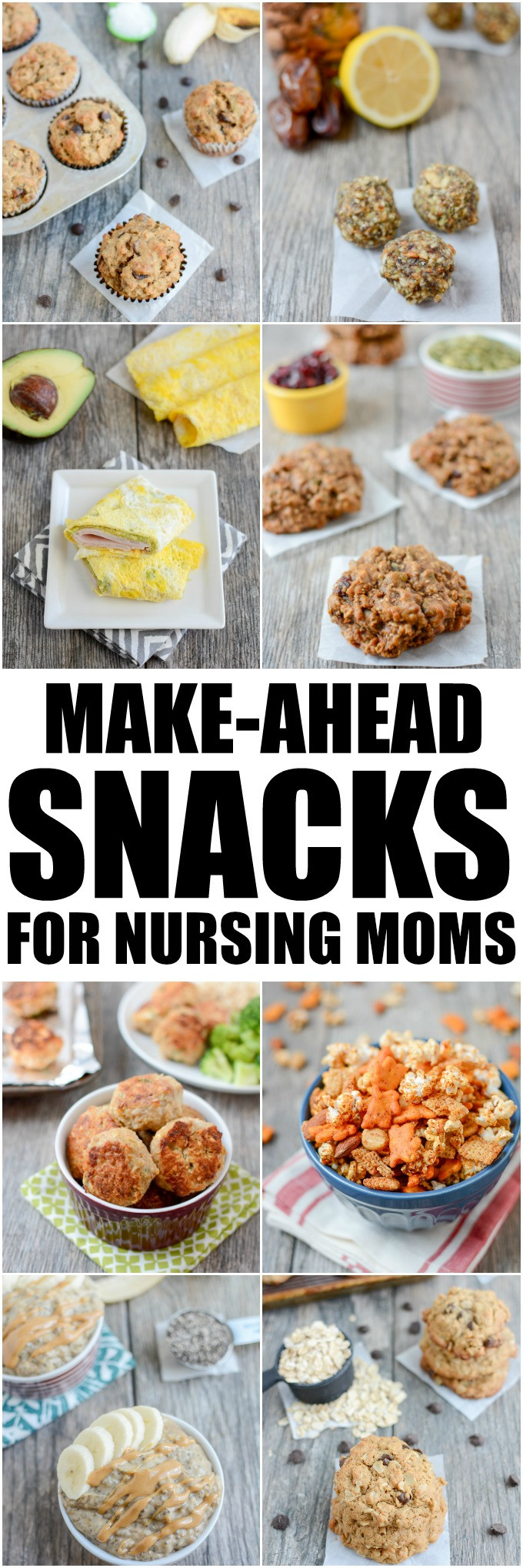 Healthy Breastfeeding Snacks
 Make Ahead Snacks For Breastfeeding Moms