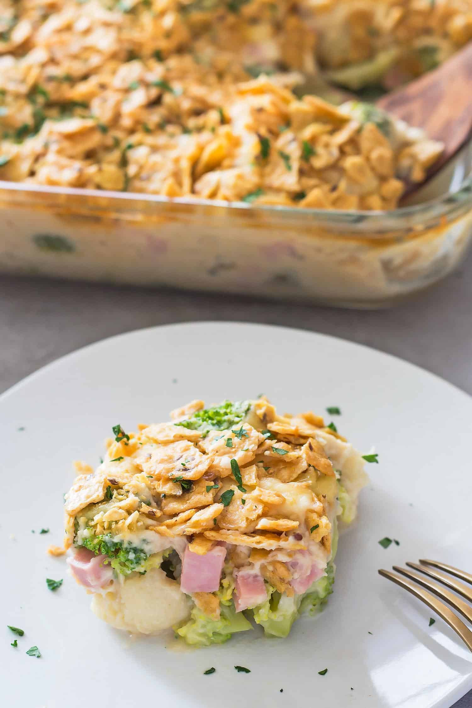 Healthy Broccoli Casserole
 Healthy Broccoli Casserole Recipe with Ham • LeelaLicious