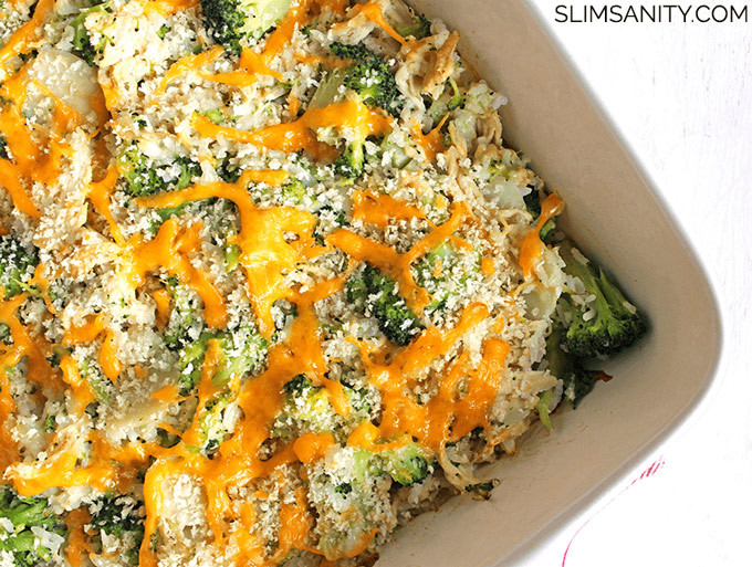 Healthy Broccoli Casserole
 Healthy Broccoli Chicken Casserole Slim Sanity