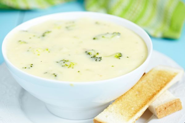 Healthy Broccoli Cheddar Soup
 Broccoli Cheddar Soup With That Full Creamy Flavor But