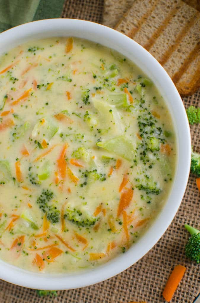 Healthy Broccoli Cheese Soup
 A Must Try Creamy Dreamy & Healthy Broccoli Soup