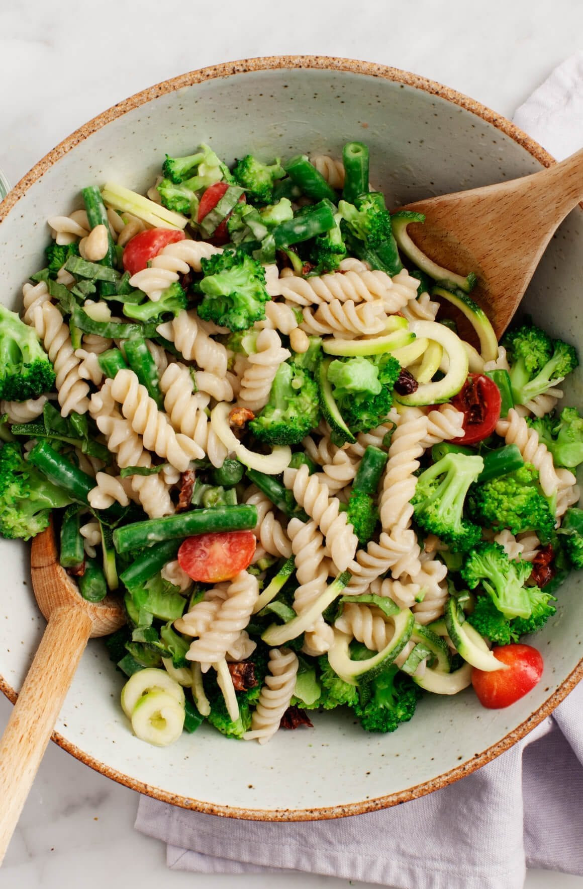 Healthy Broccoli Pasta Salad
 Broccoli Tahini Pasta Salad Recipe Love and Lemons