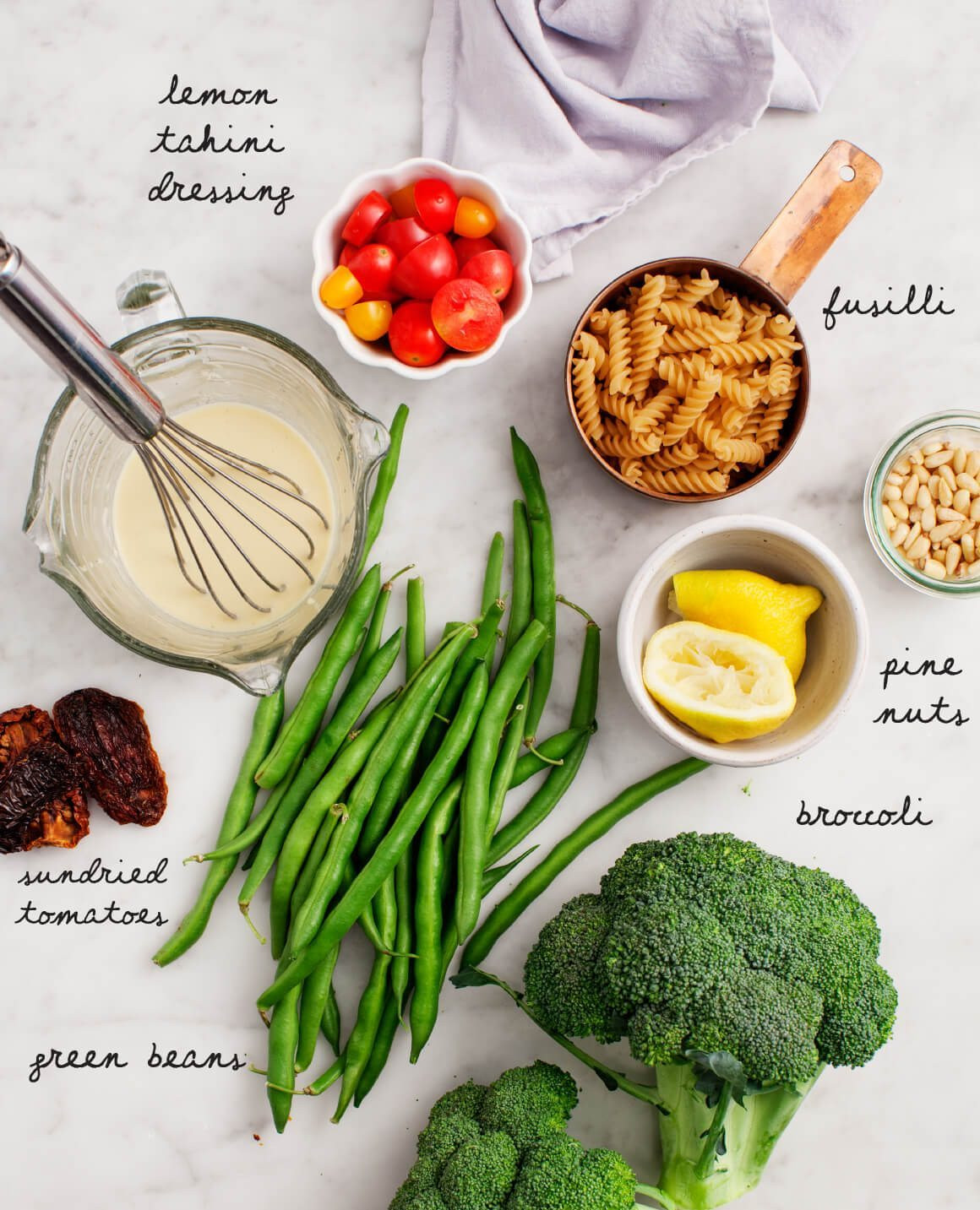 Healthy Broccoli Pasta Salad
 Broccoli Tahini Pasta Salad Recipe Love and Lemons