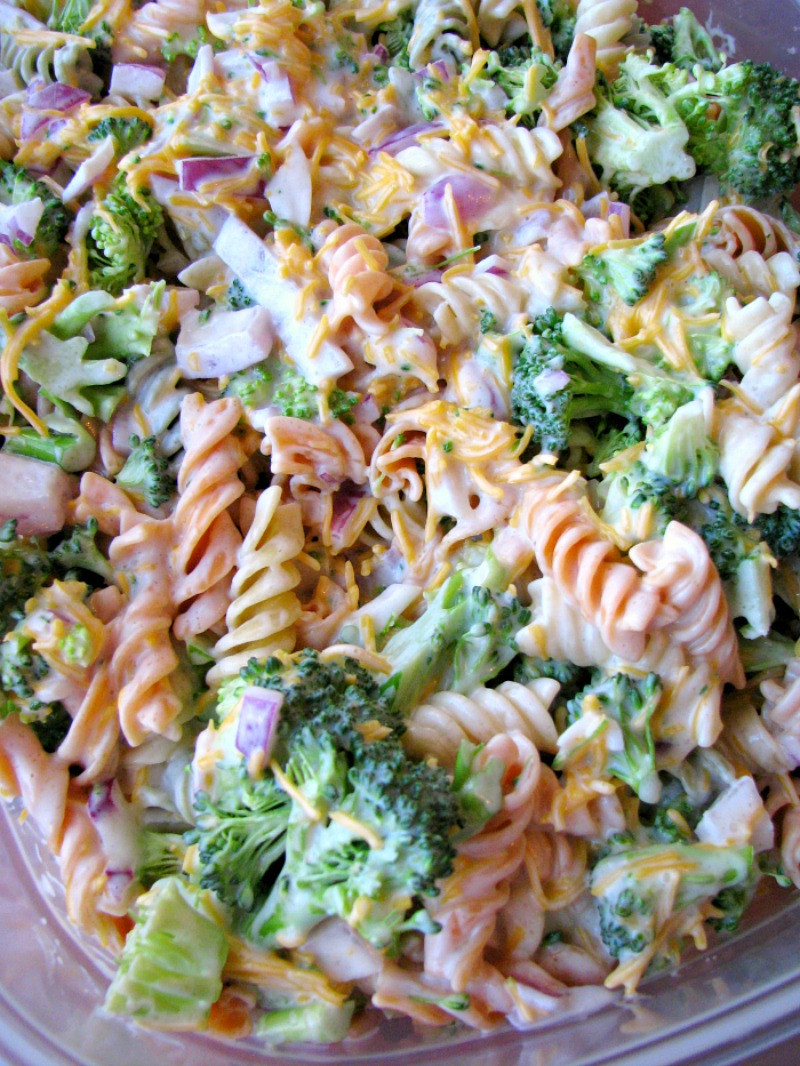 Healthy Broccoli Pasta Salad
 Broccoli Cheddar Pasta Salad Walmart Copycat Recipe