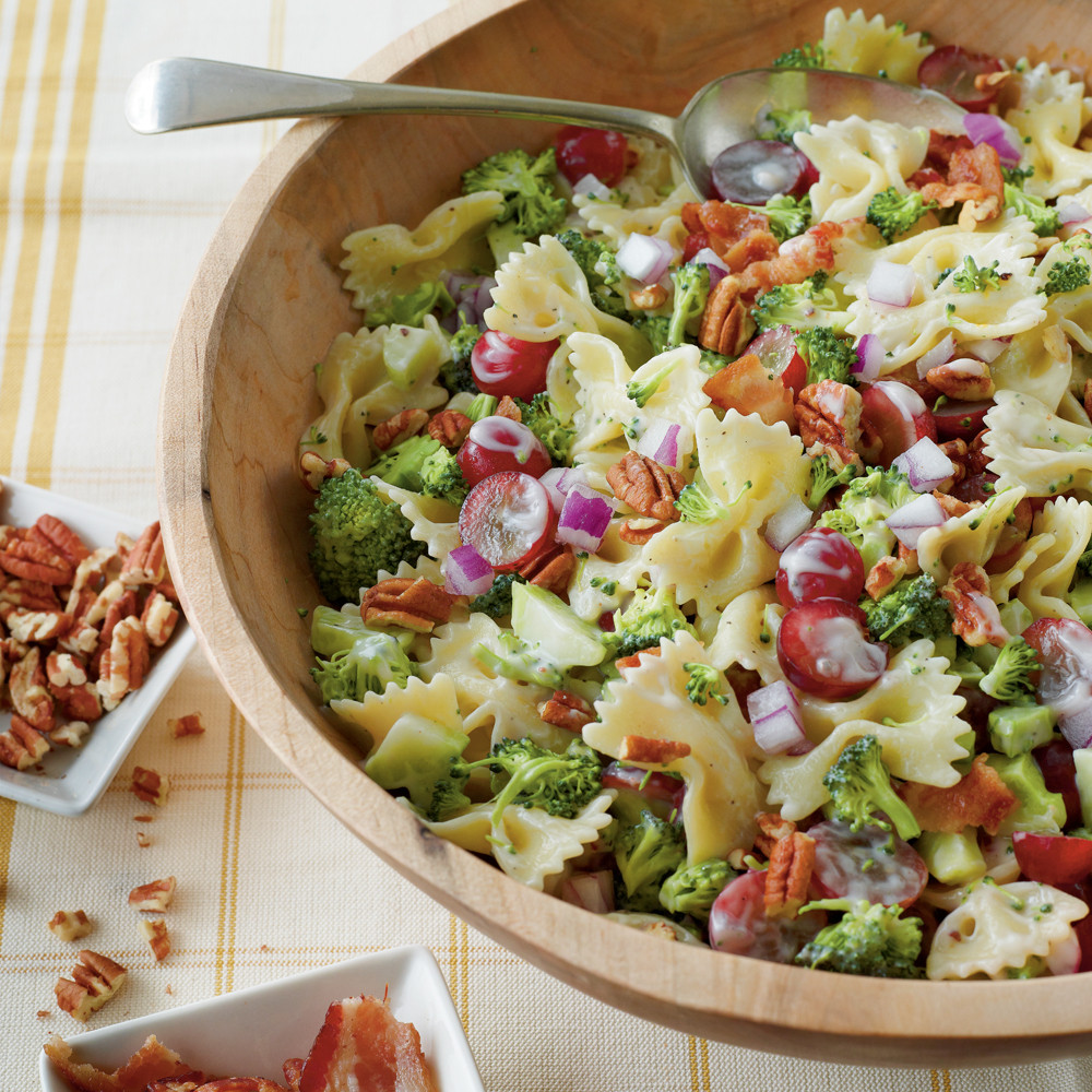 Healthy Broccoli Pasta Salad
 Broccoli Grape and Pasta Salad Recipe