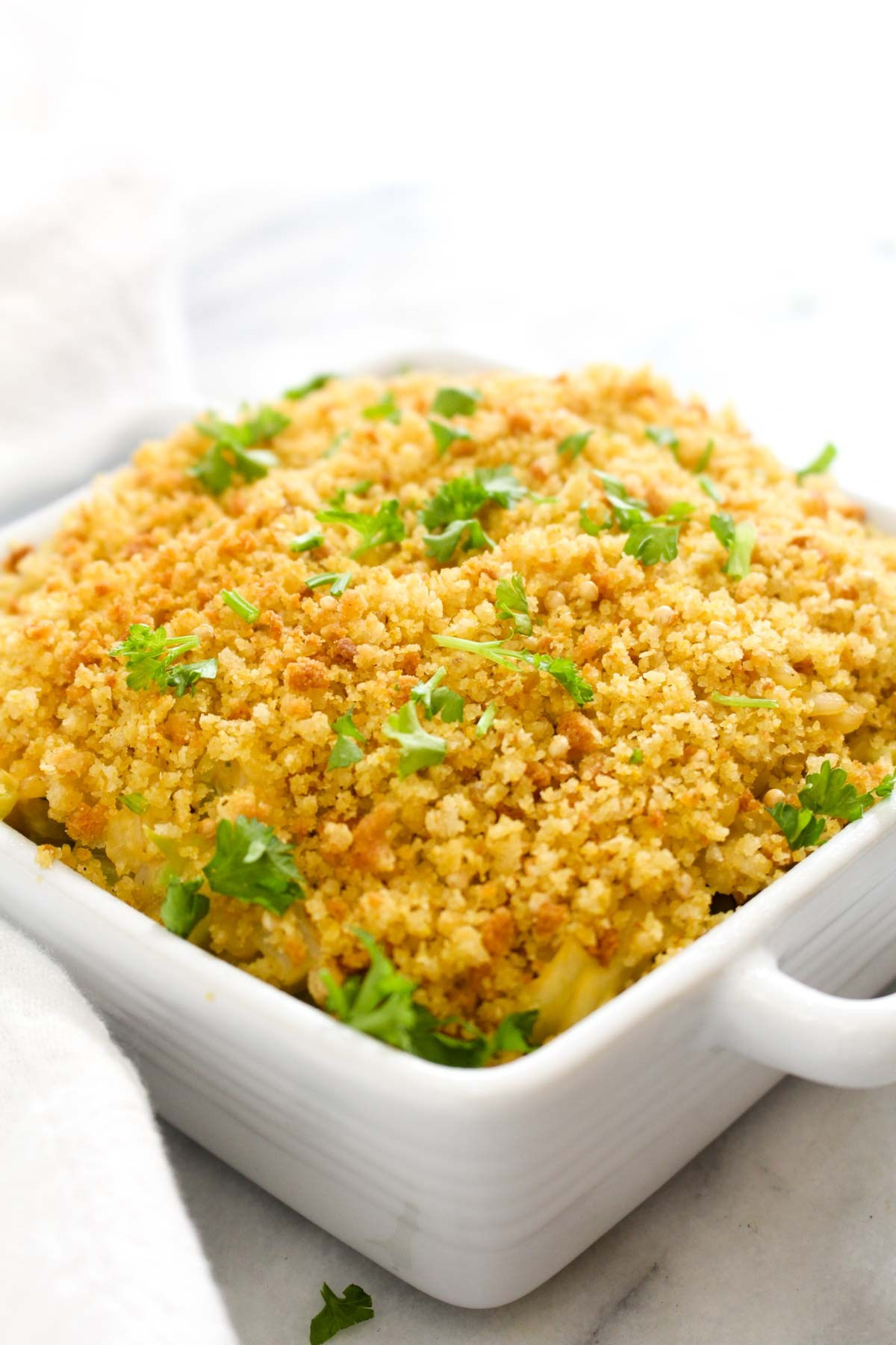 Healthy Broccoli Rice Casserole
 Vegan Cheesy Broccoli Rice Casserole Catching Seeds