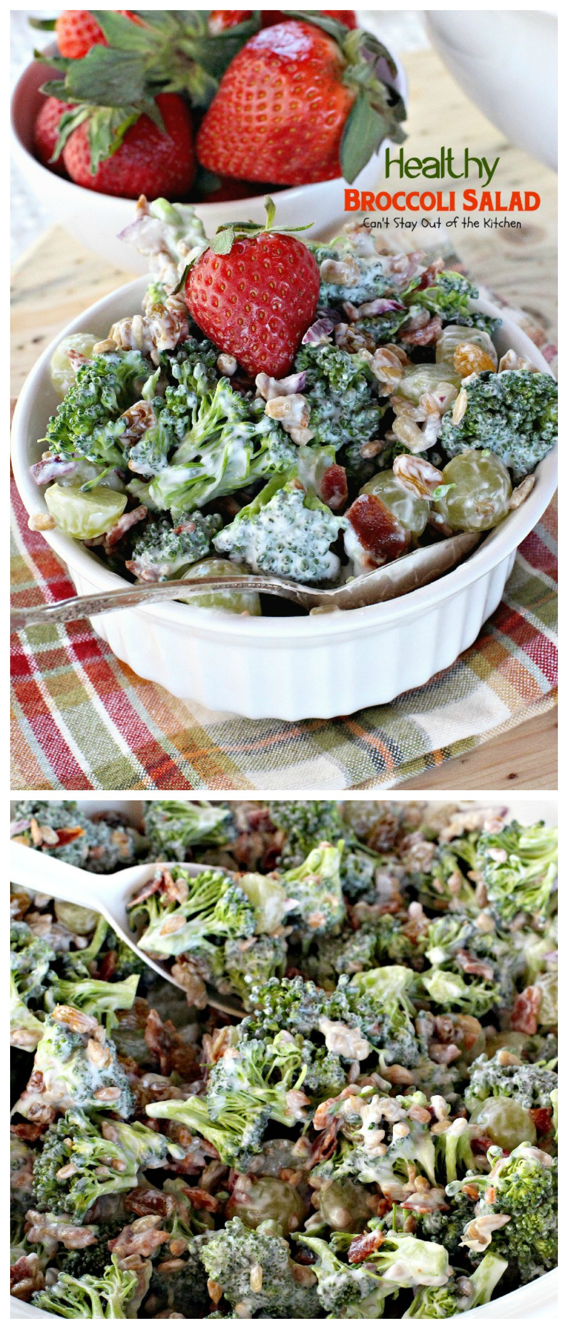 Healthy Broccoli Salad
 Broccoli Apple Salad Can t Stay Out of the Kitchen