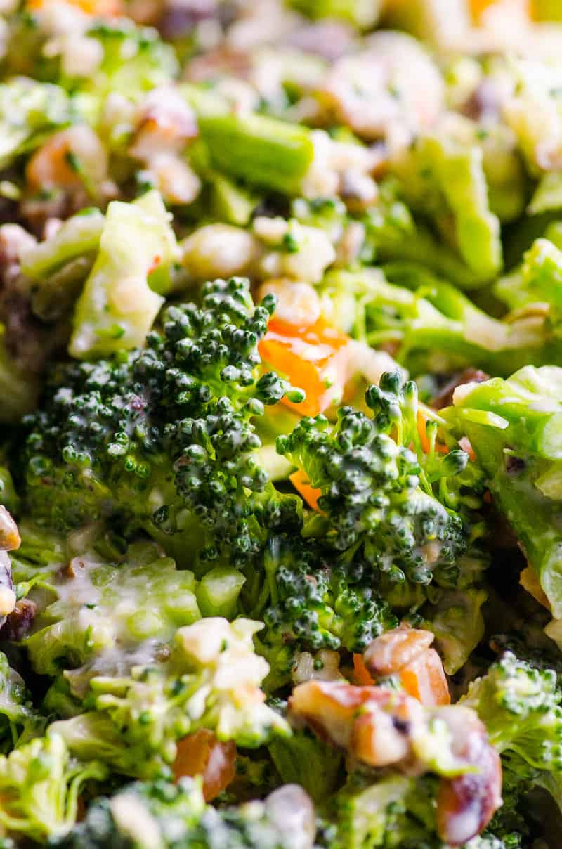 Healthy Broccoli Salad Recipe
 Healthy Broccoli Salad iFOODreal Healthy Family Recipes