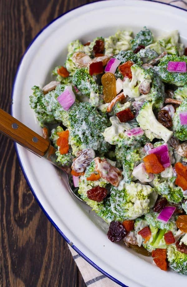 Healthy Broccoli Salad Recipe the top 20 Ideas About Healthy Broccoli Salad Recipe Rachel Cooks